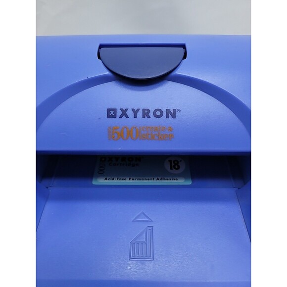 Create-A-Sticker Model 500 By Xyron Sticker Maker Machine With Partial Cartridge - Picture 2 of 13